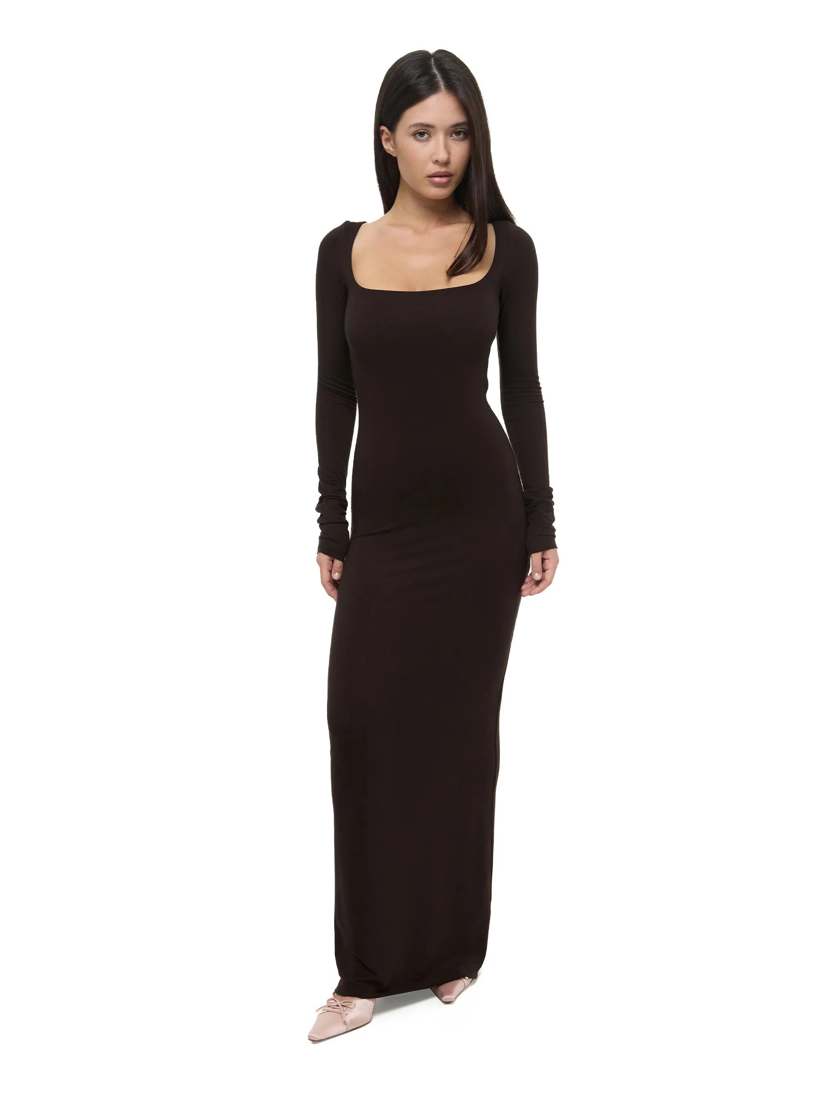 SOIRÉE DRESS CHOCOLATE
