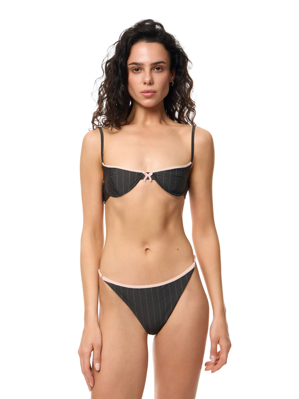 ALLIUM CHOCOLATE SWIMSUIT