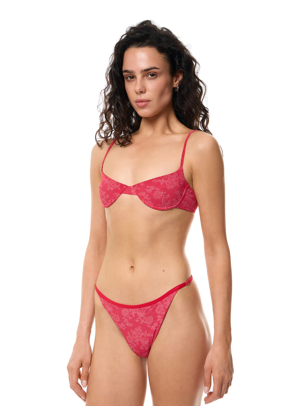 ALLIUM RED SWIMSUIT