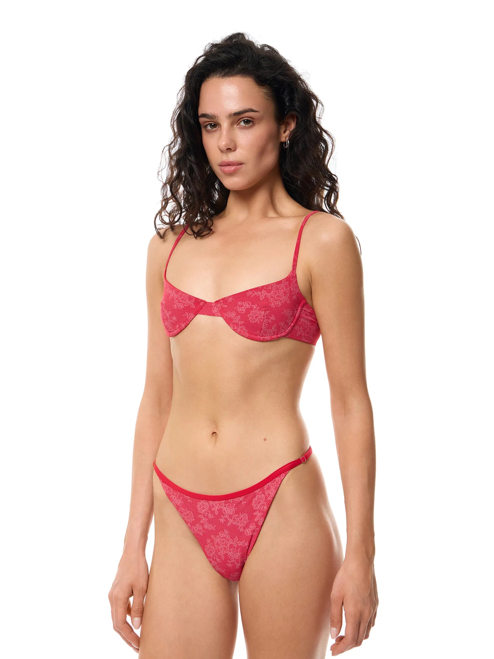 ALLIUM RED SWIMSUIT
