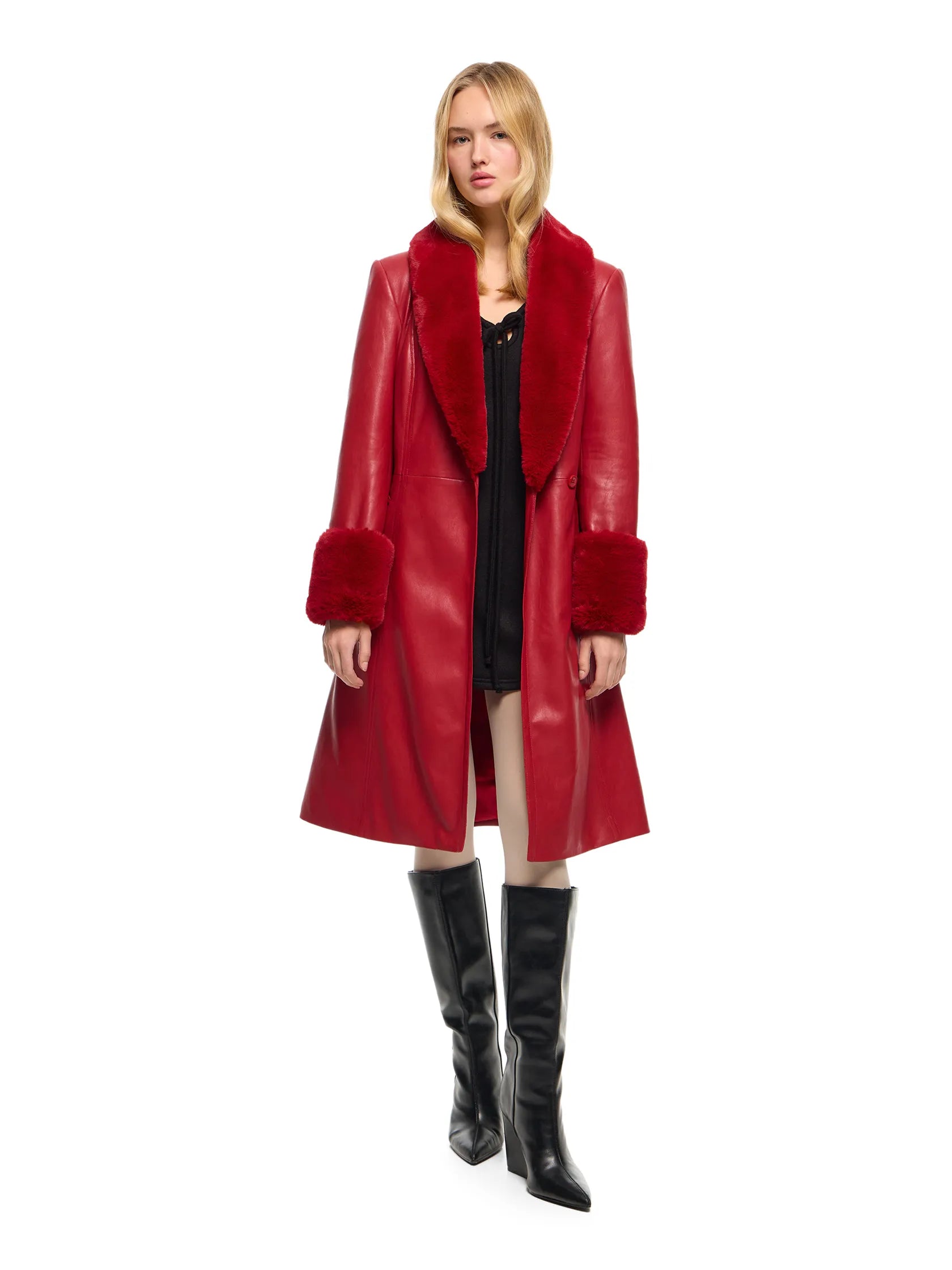 BARNEY CHERRY COAT
