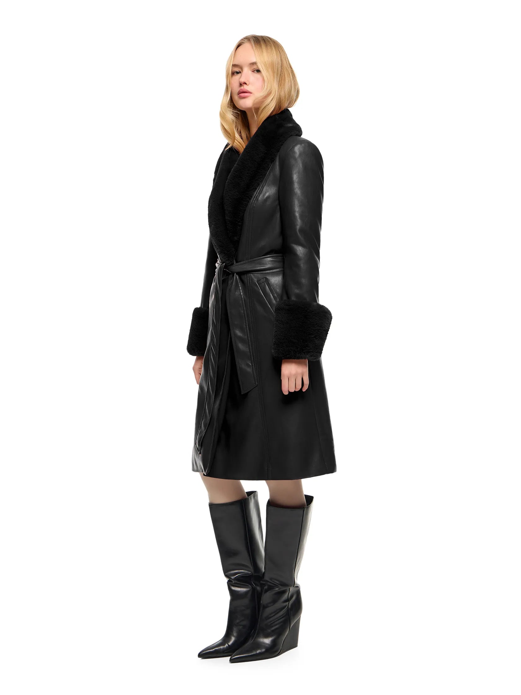 BARNEY NOIR COAT