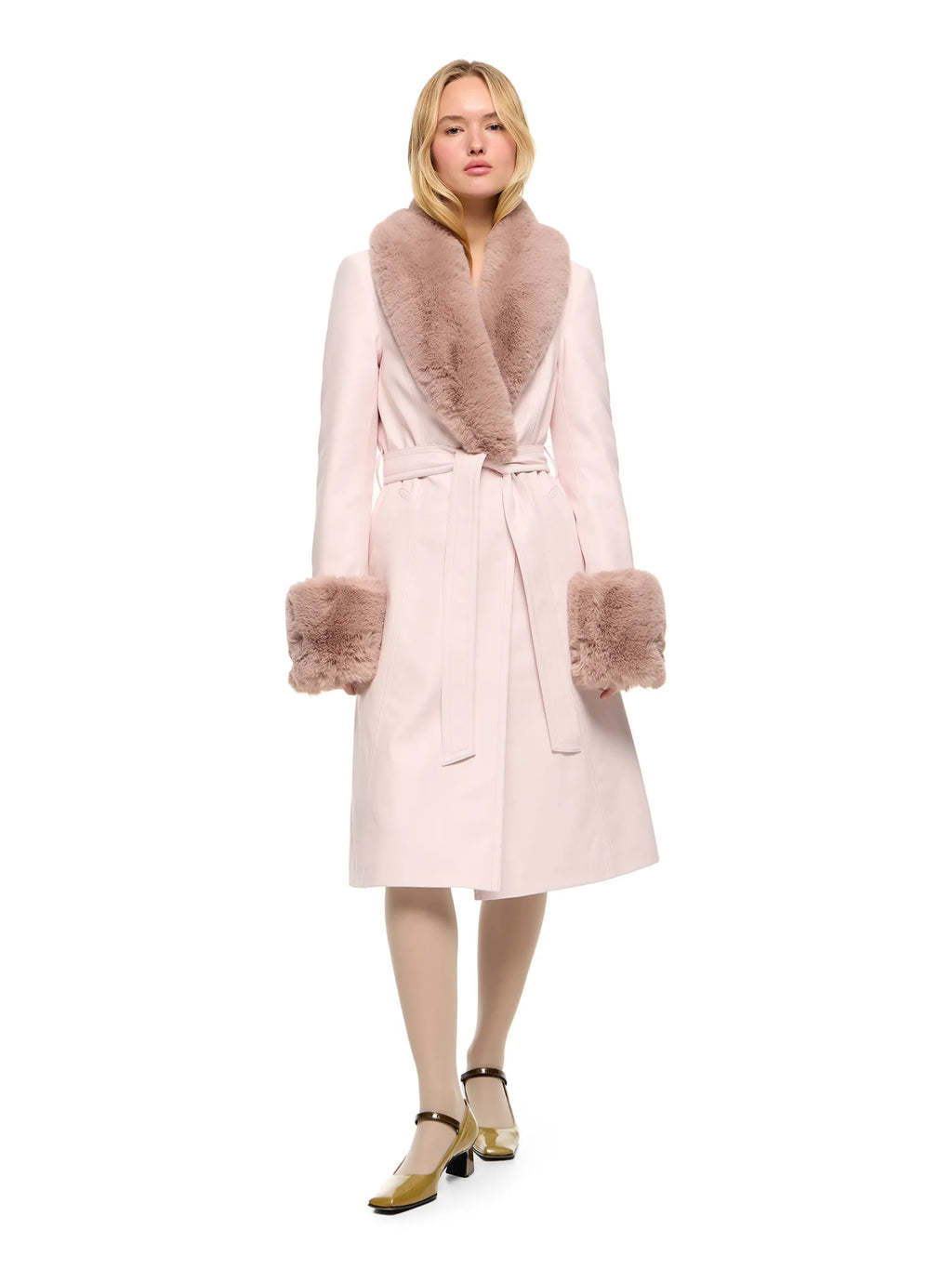 BARNEY PINK COAT