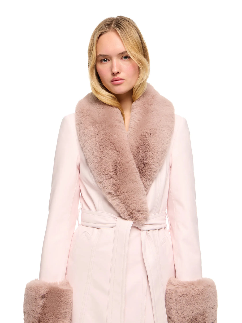 BARNEY PINK COAT