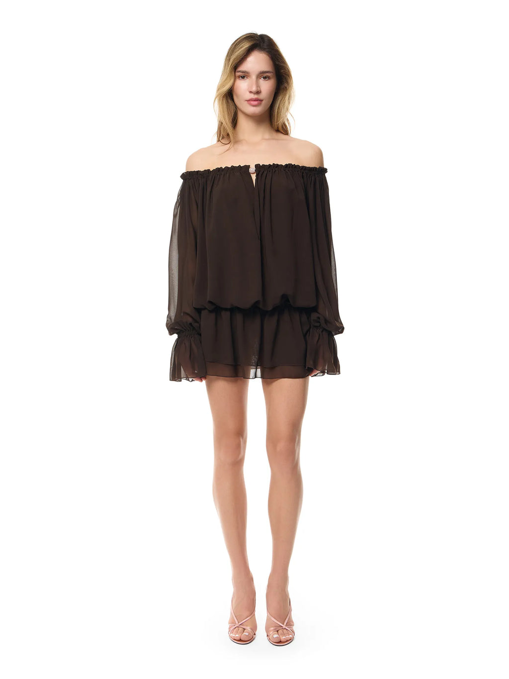 BELLADONNA CHOCOLATE DRESS
