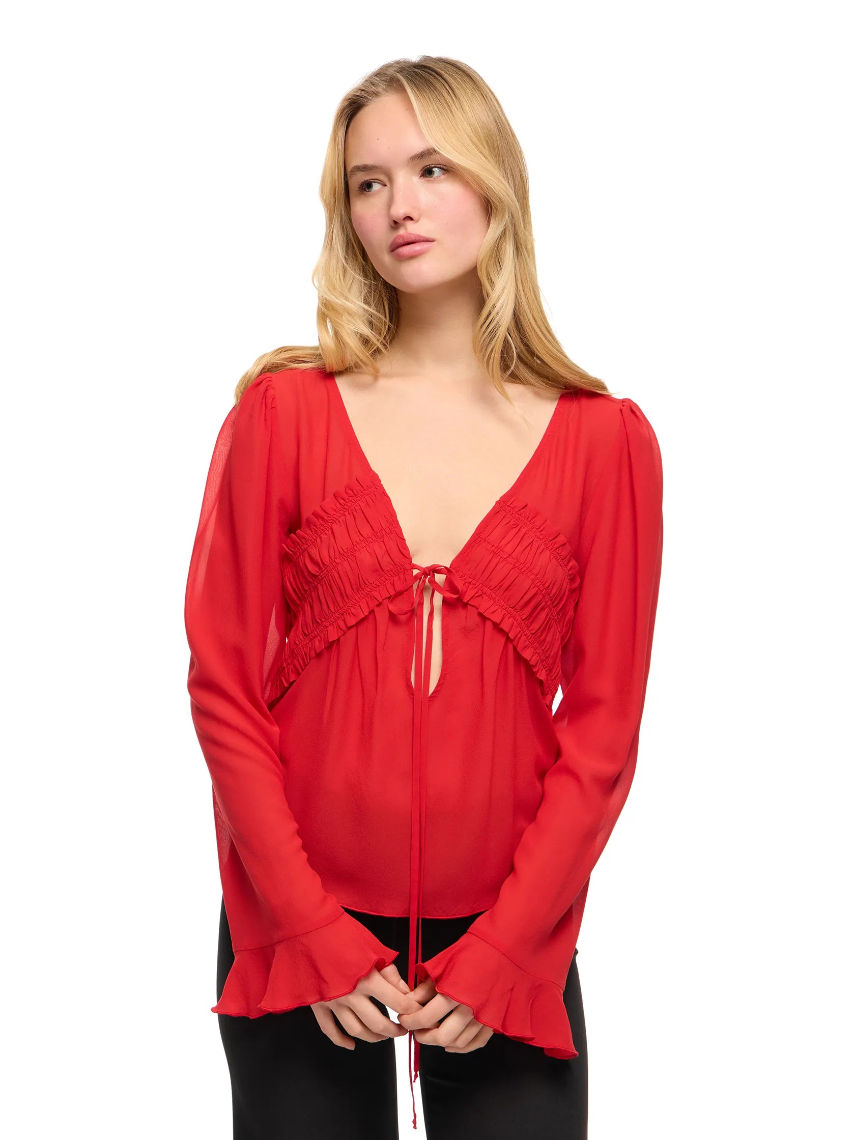 COLETTE CHERRY BLOUSE