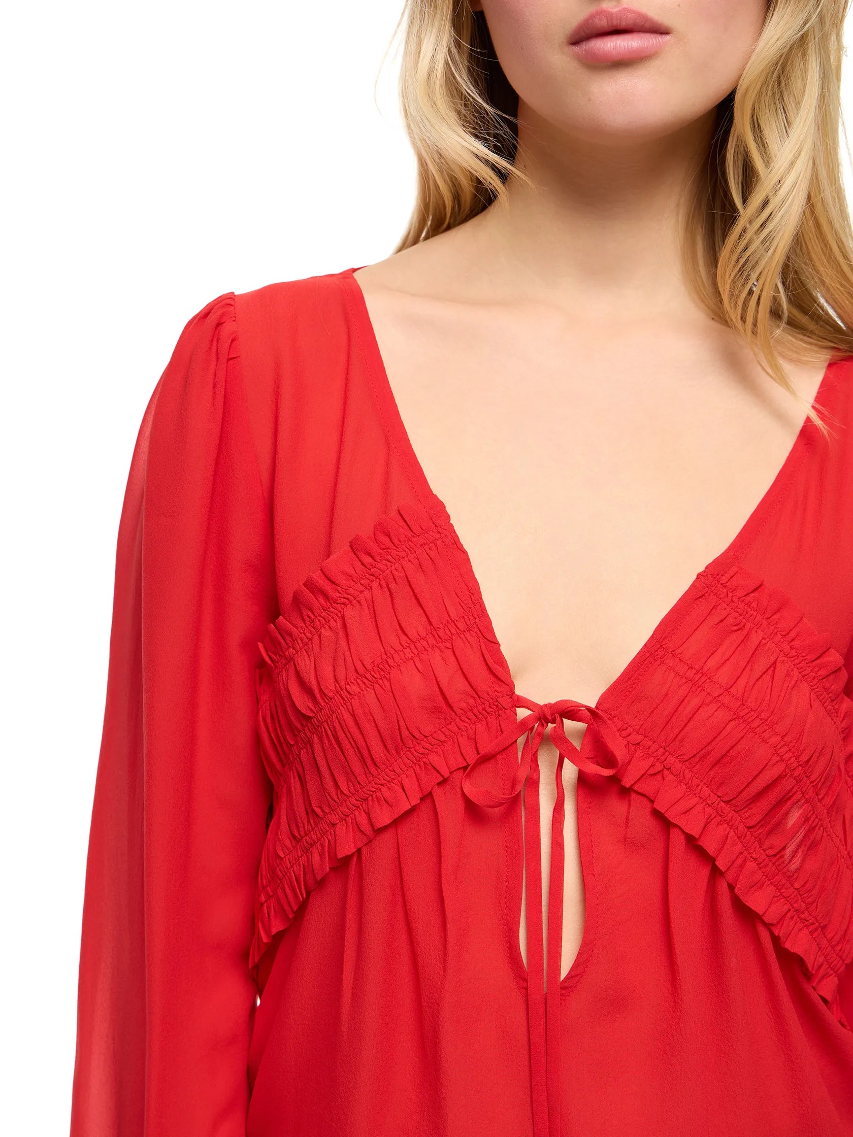 COLETTE CHERRY BLOUSE