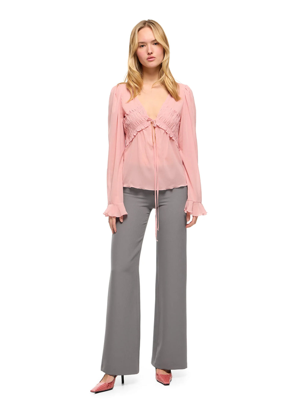 COLETTE PINK BLOUSE