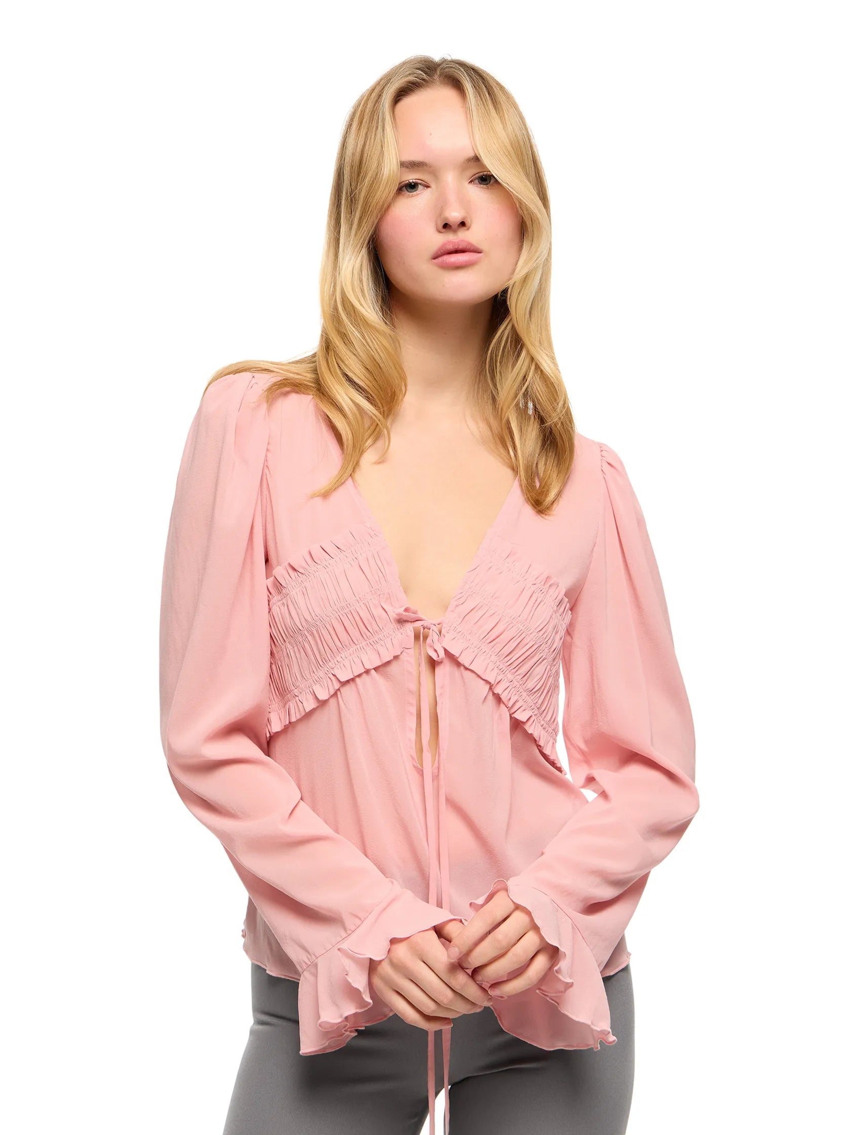 COLETTE PINK BLOUSE
