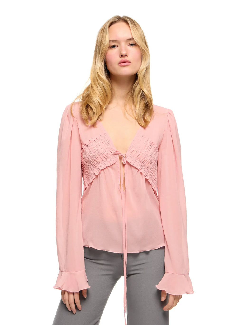 COLETTE PINK BLOUSE