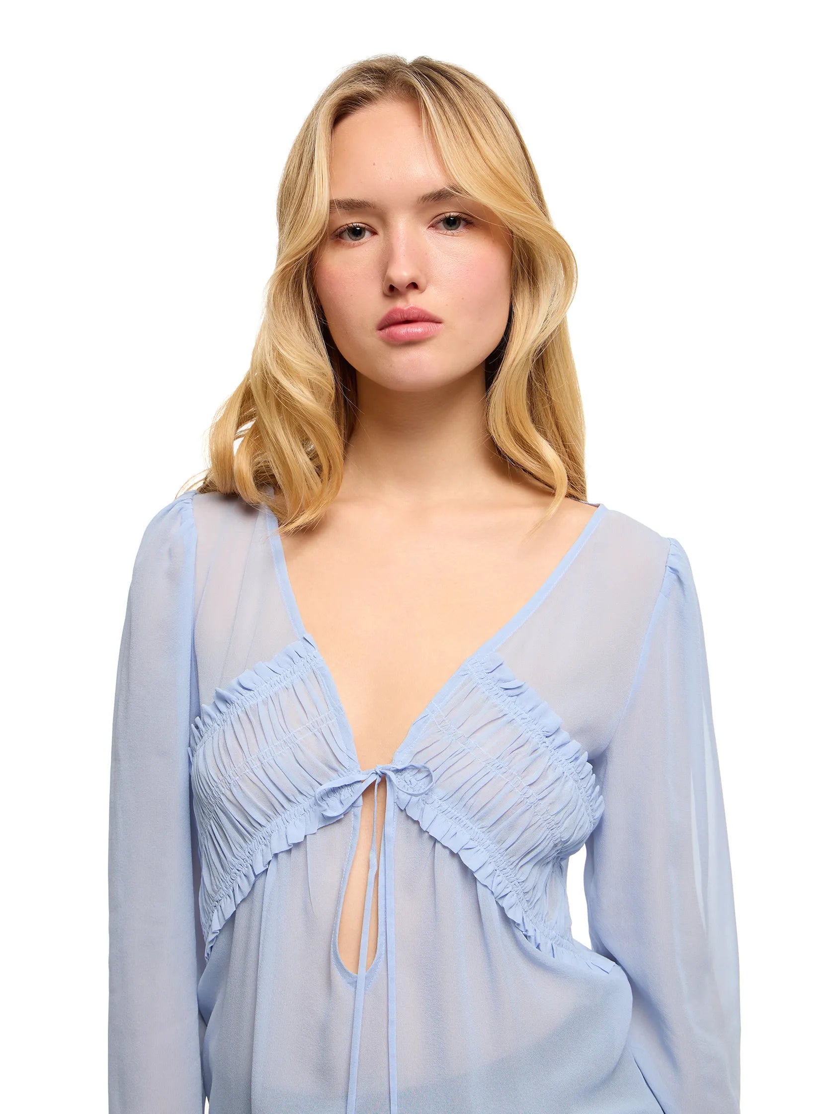 COLETTE SKY BLOUSE