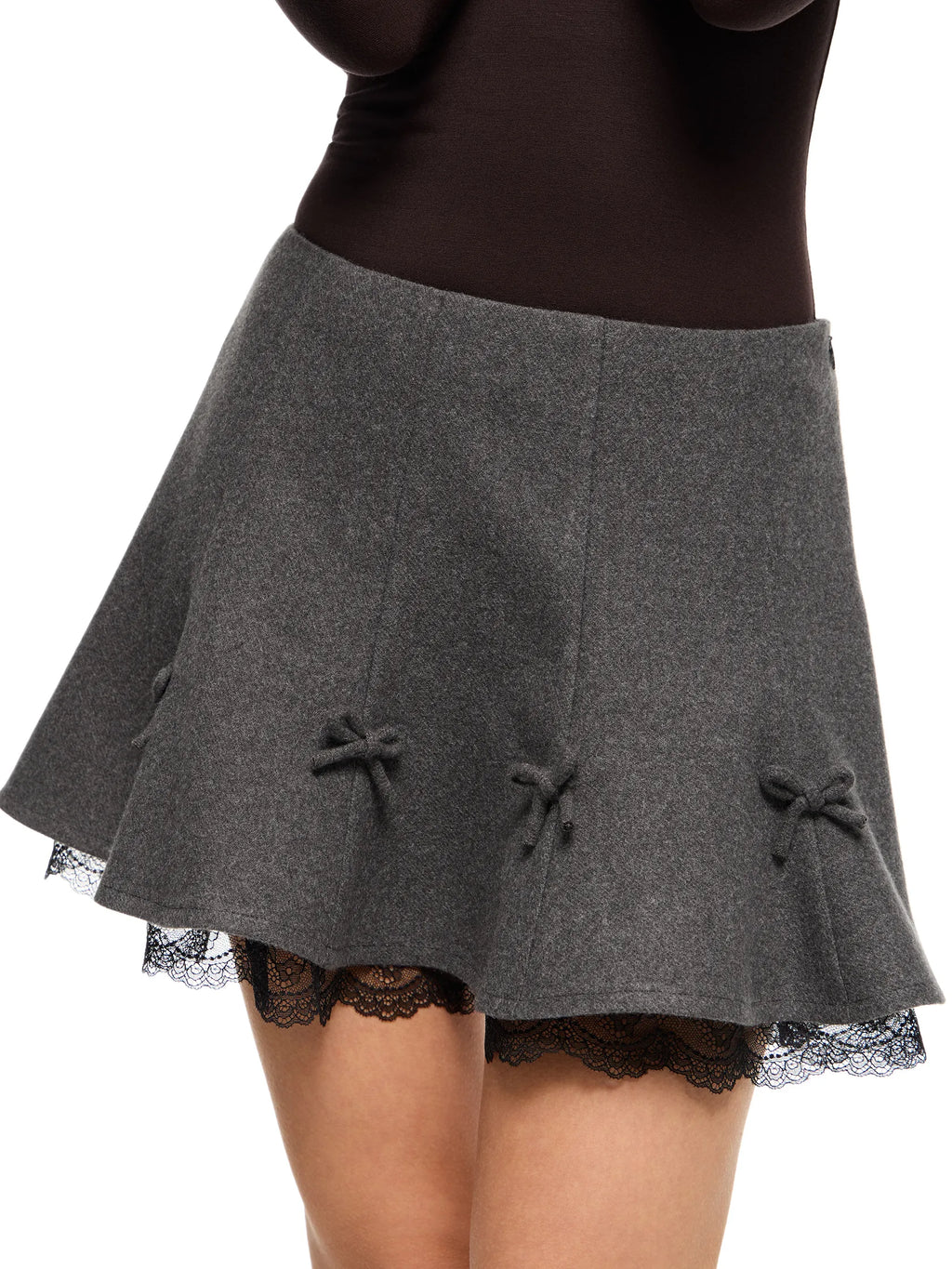 GENTLE FOCUS GREY SKIRT