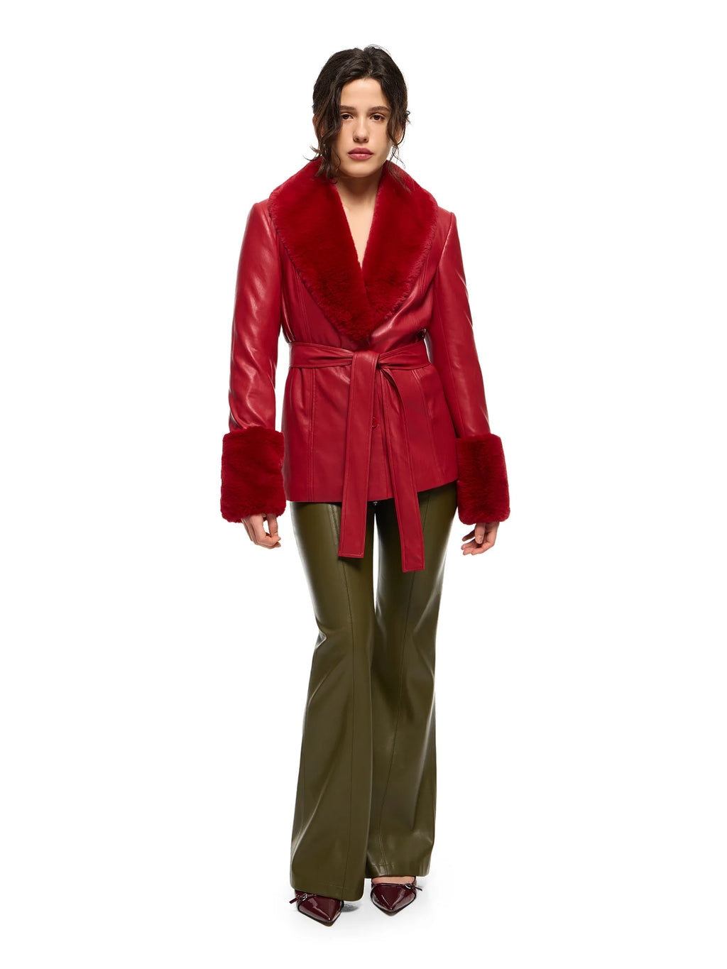HELENA CHERRY COAT