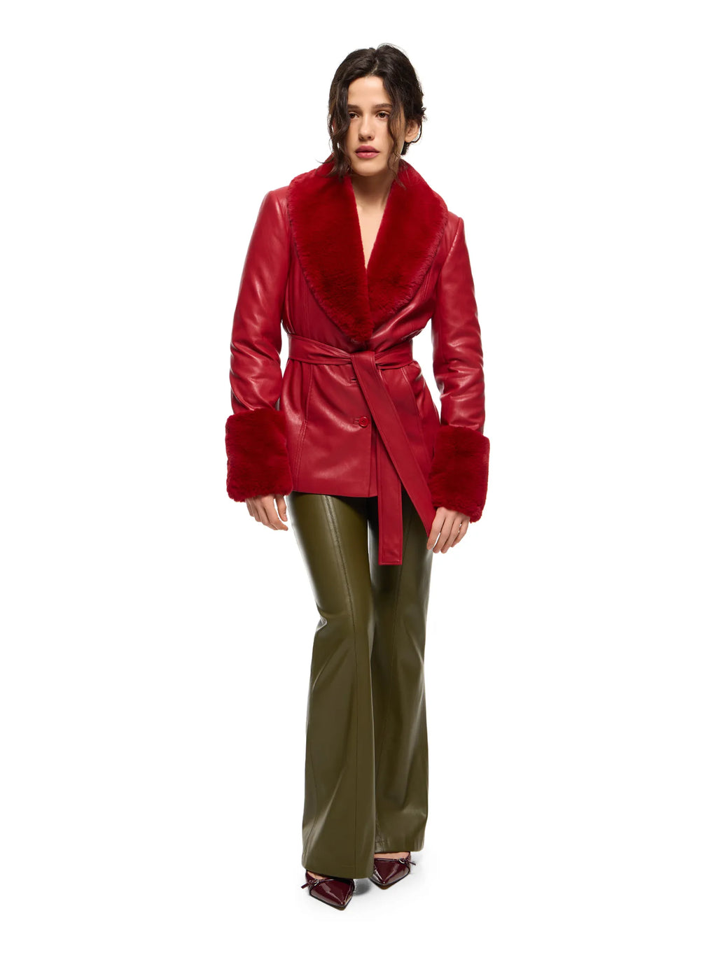 HELENA CHERRY COAT