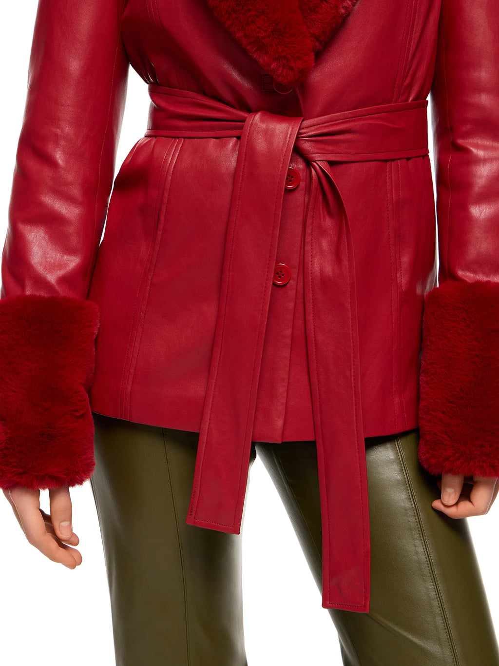 HELENA CHERRY COAT