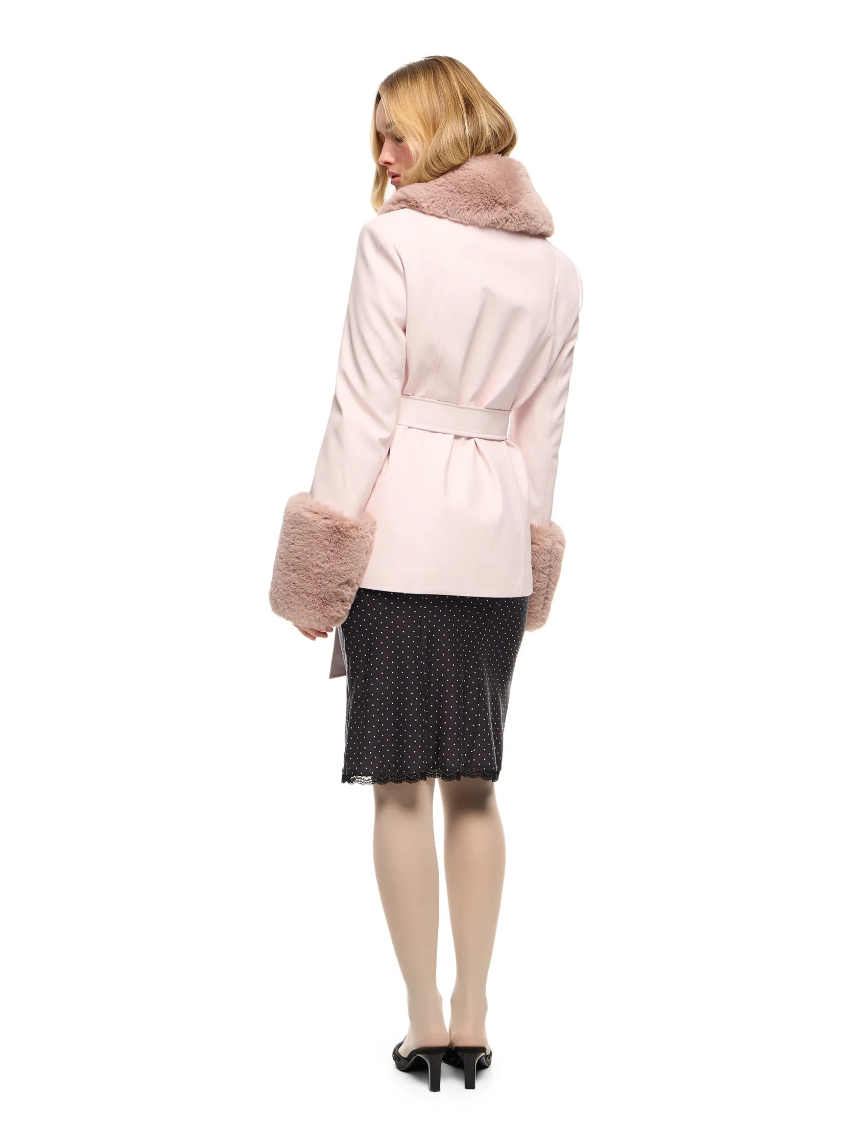 HELENA PINK COAT