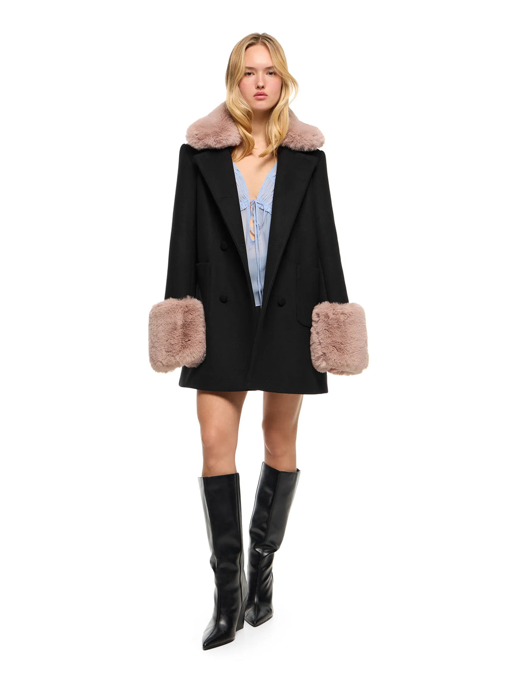 HIGH EXPECTATIONS NOIR COAT