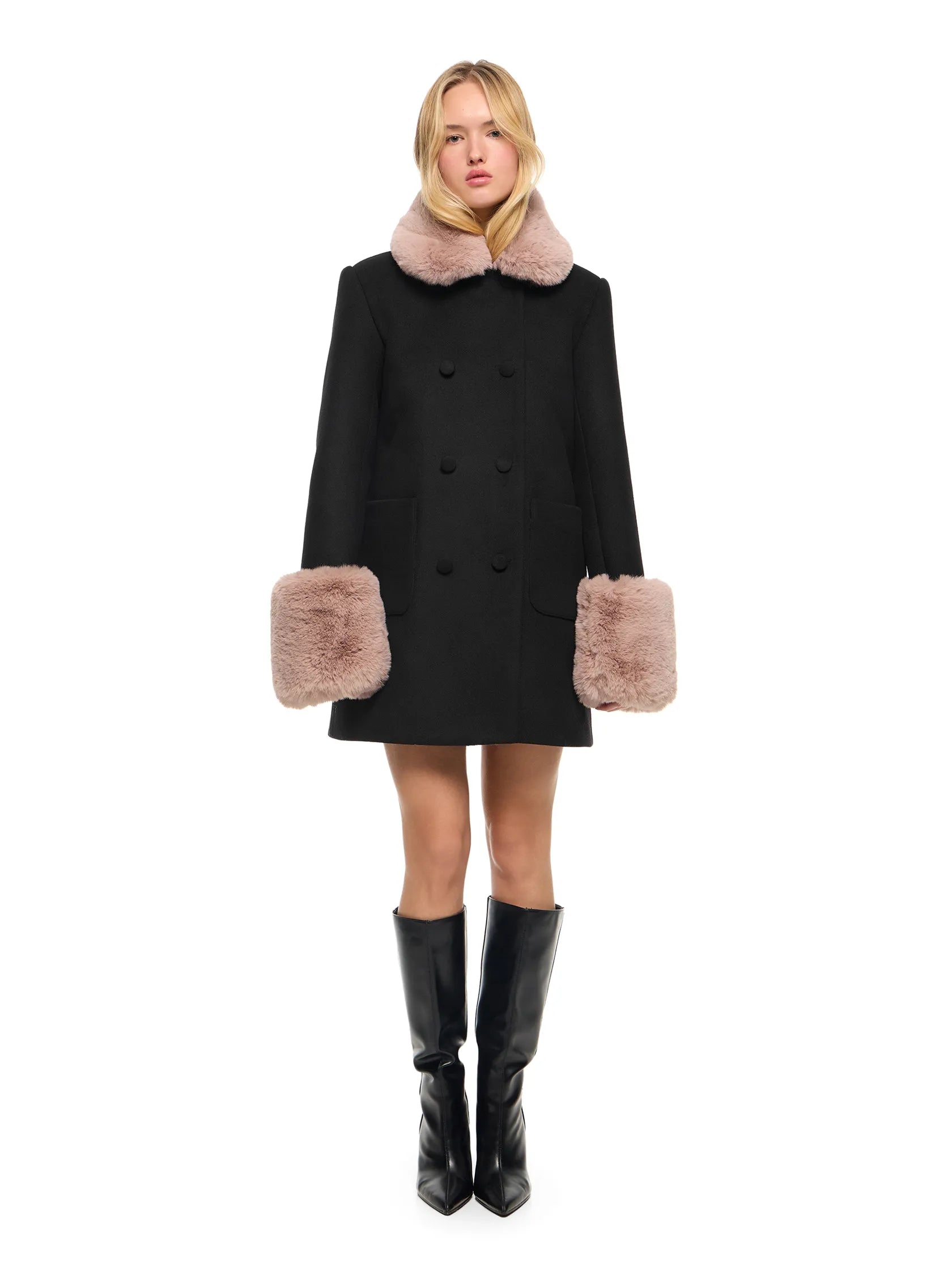 HIGH EXPECTATIONS NOIR COAT