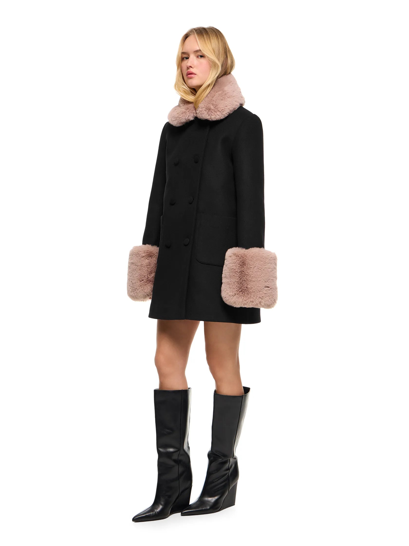 HIGH EXPECTATIONS NOIR COAT