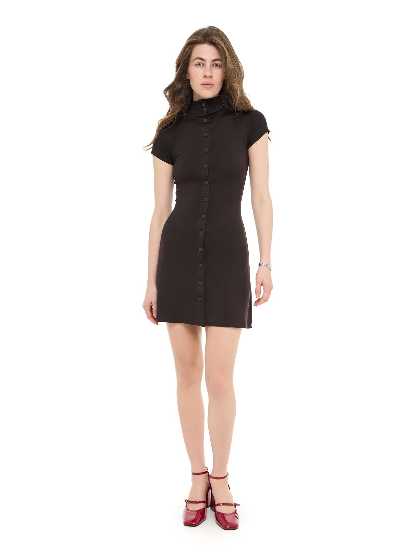 JEAN CHOCOLATE DRESS