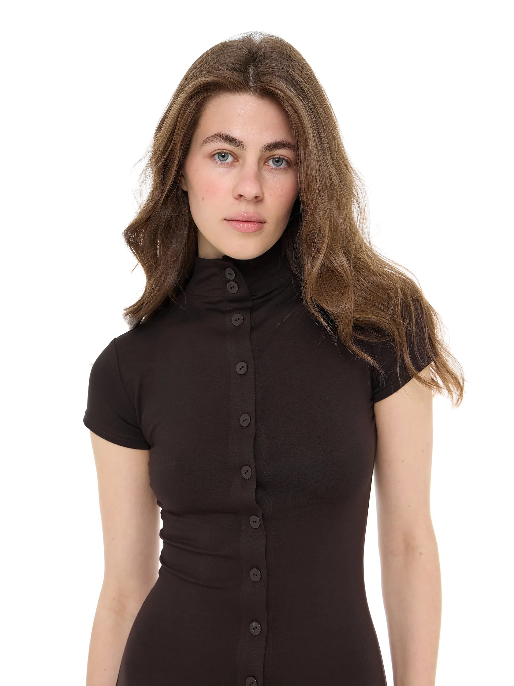 JEAN CHOCOLATE DRESS