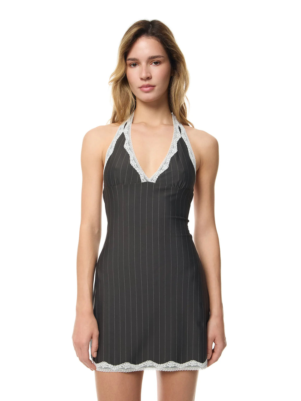 MARIGOLD PINSTRIPE DRESS
