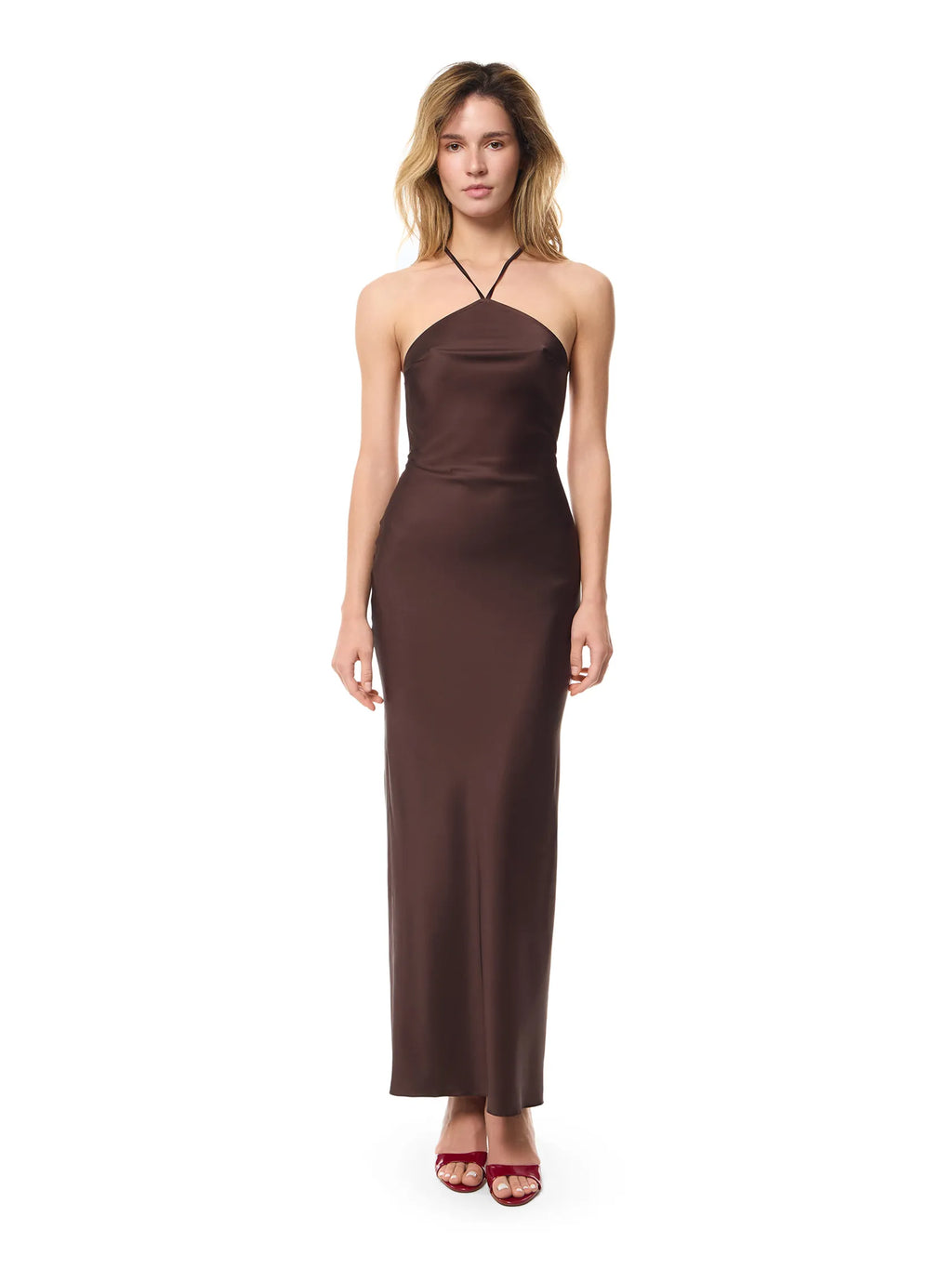 NYMPHEA CHOCOLATE DRESS