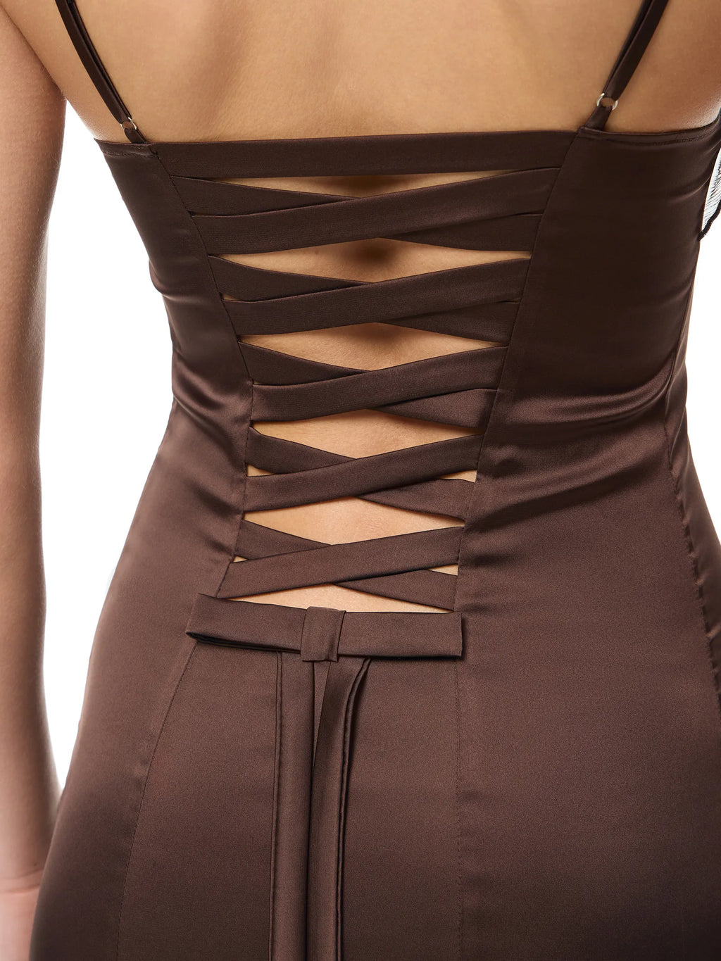 ORCHID CHOCOLATE DRESS