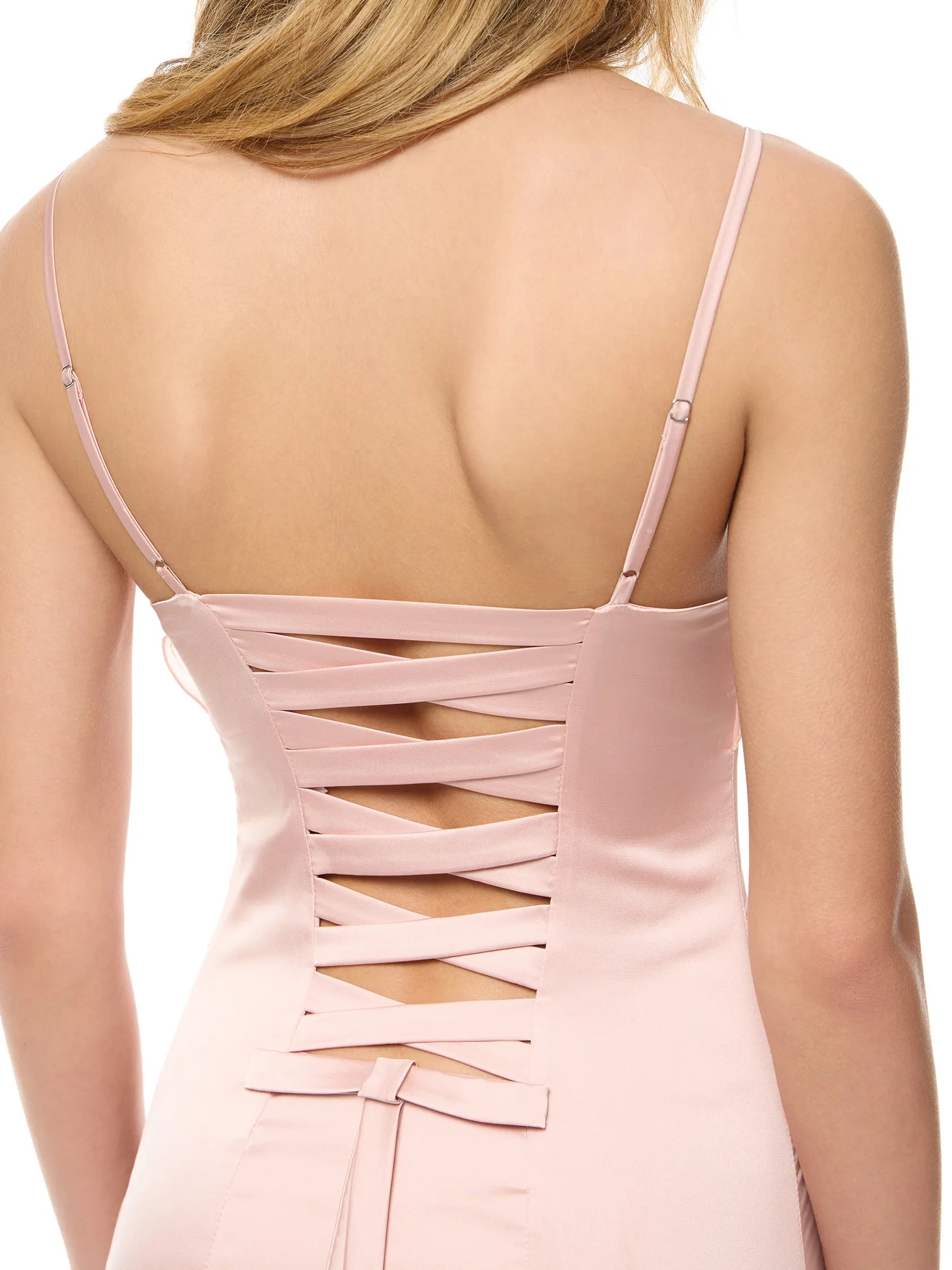 ORCHID PEACH DRESS
