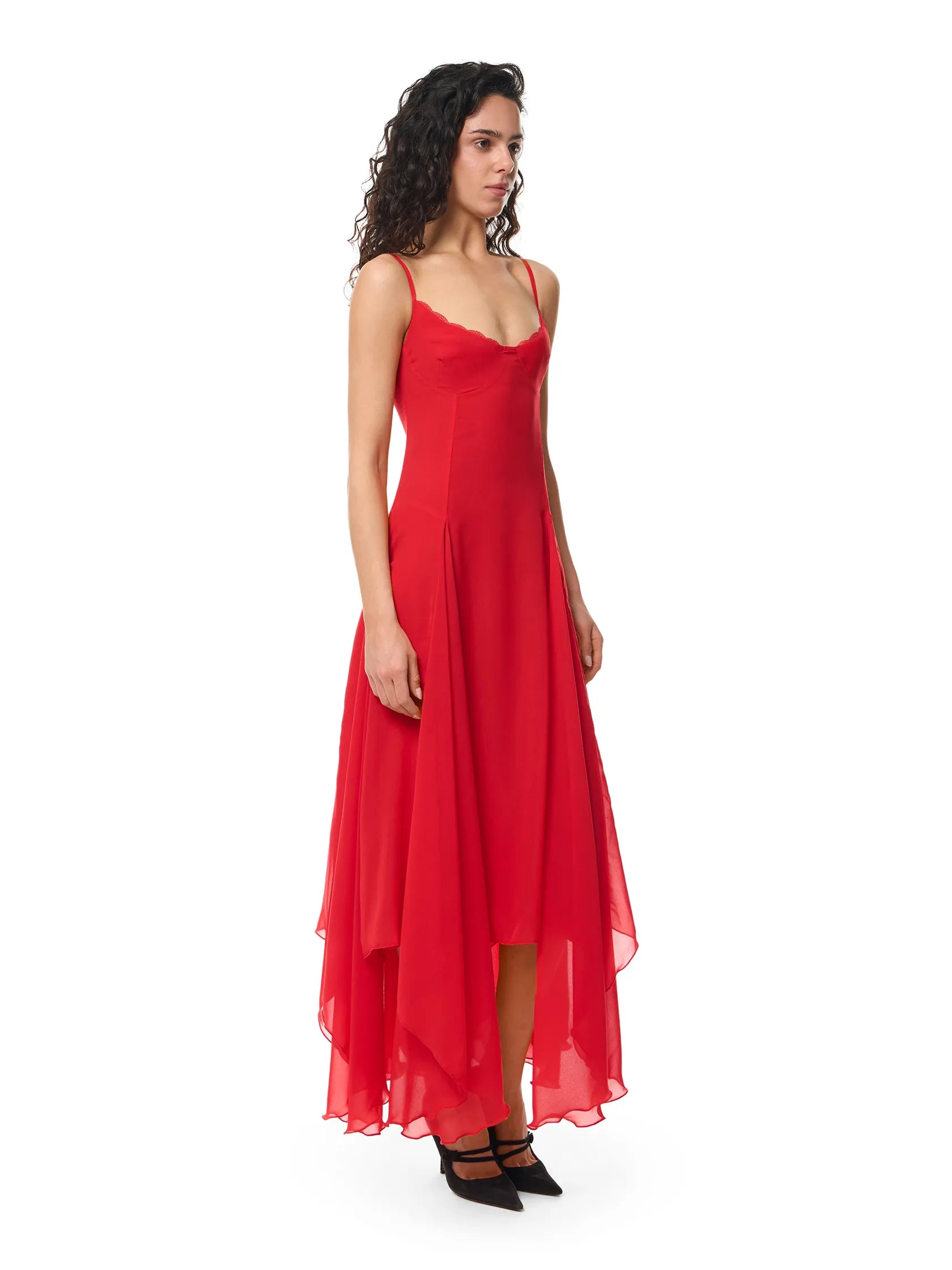 PEONY CHERRY DRESS