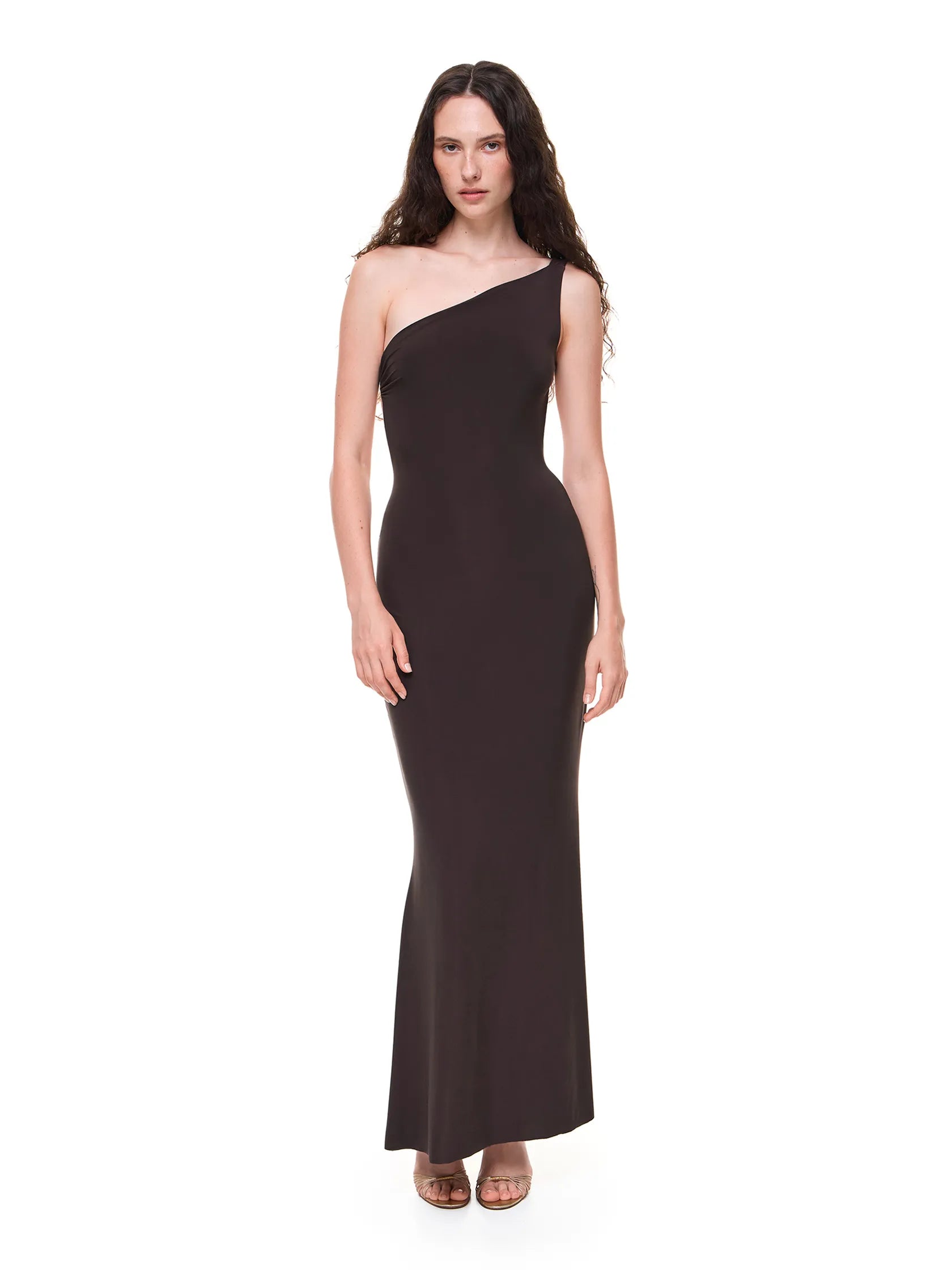GWYNETH BROWN DRESS