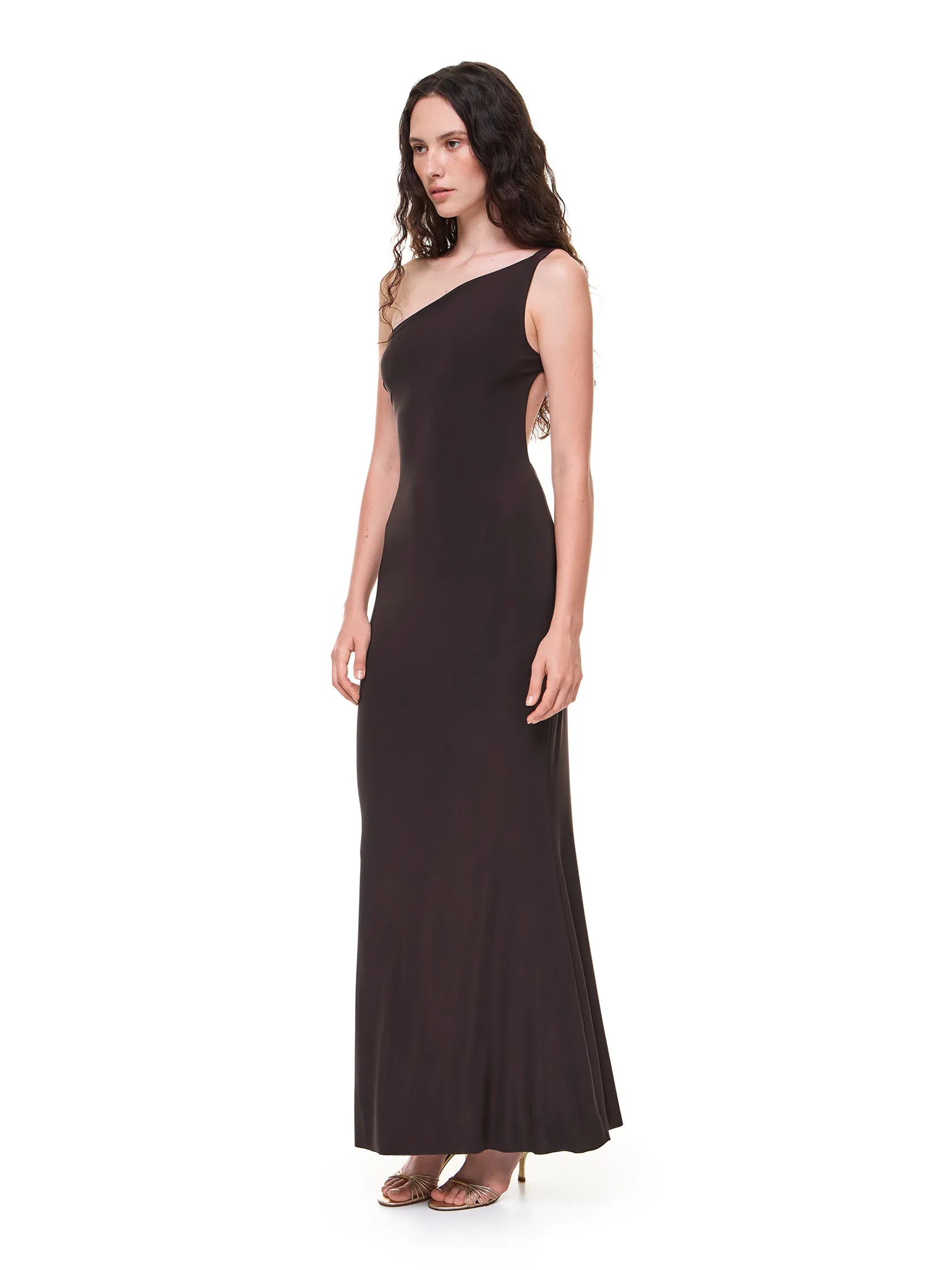 GWYNETH BROWN DRESS