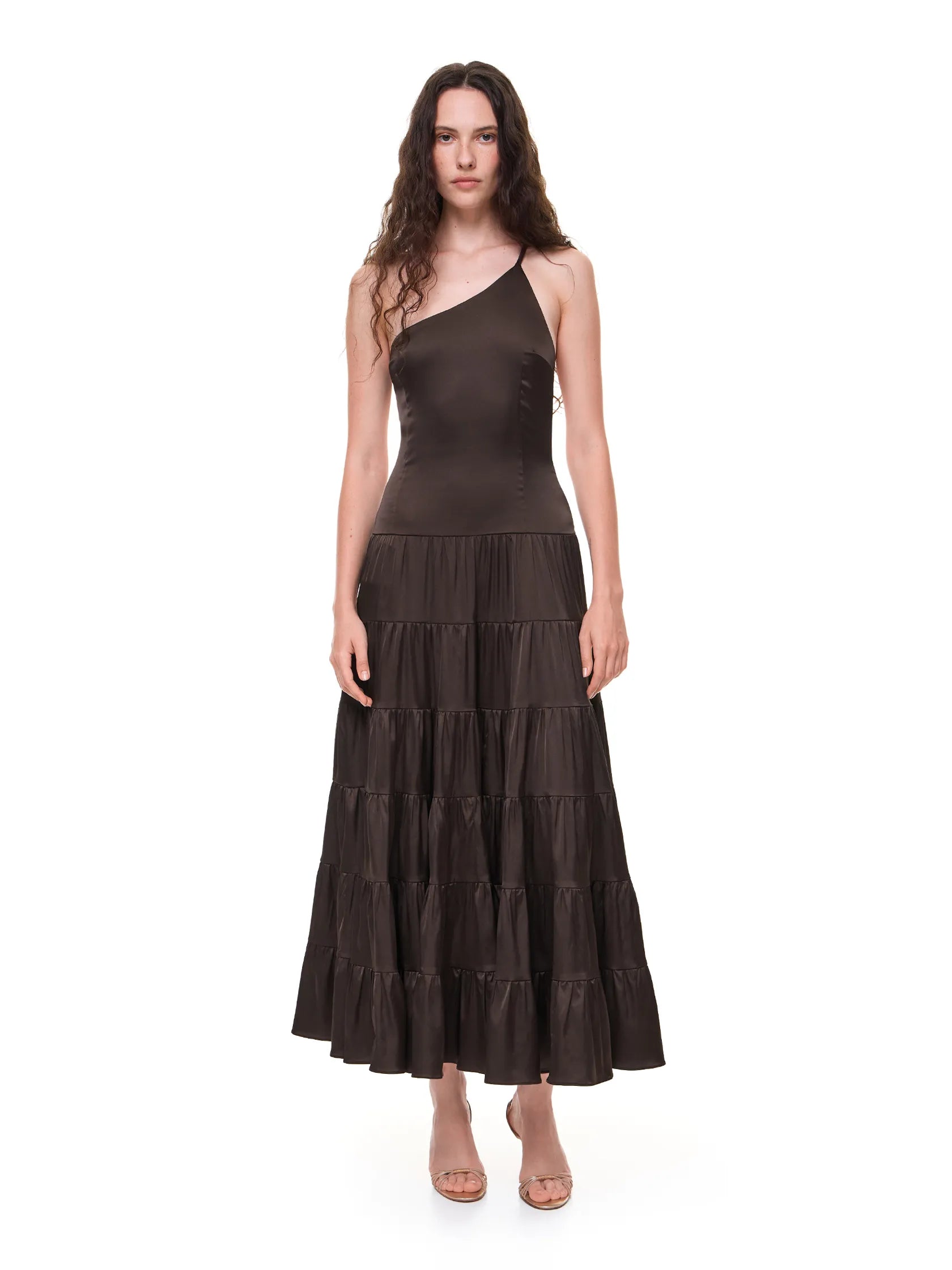 NIKA BROWN DRESS