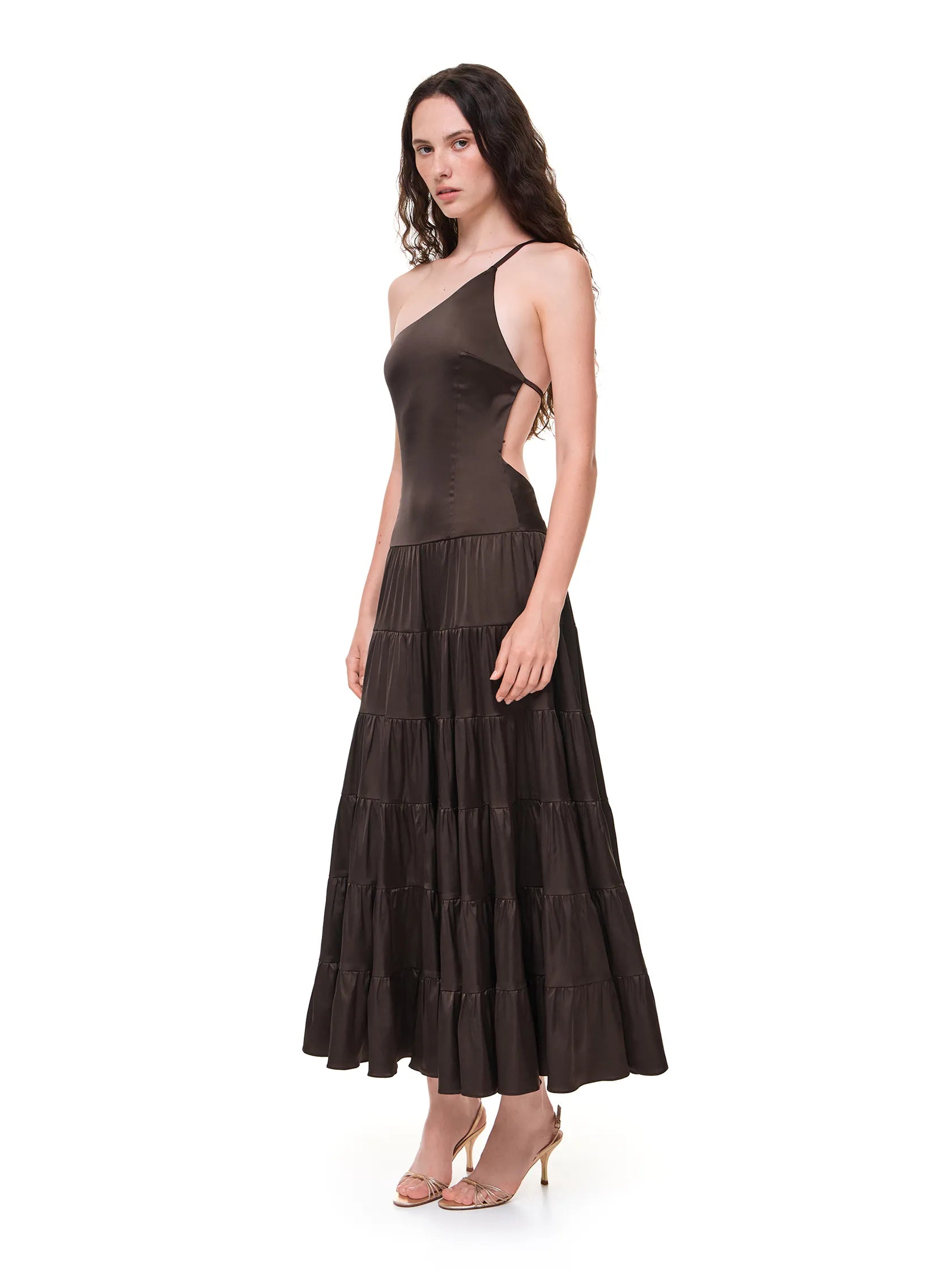 NIKA BROWN DRESS